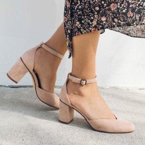 Soludos Adele Midheel Size 7 Pale Rose